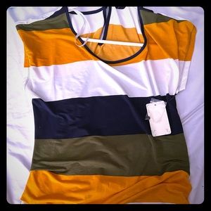 Stylish shirt with tags never worn!